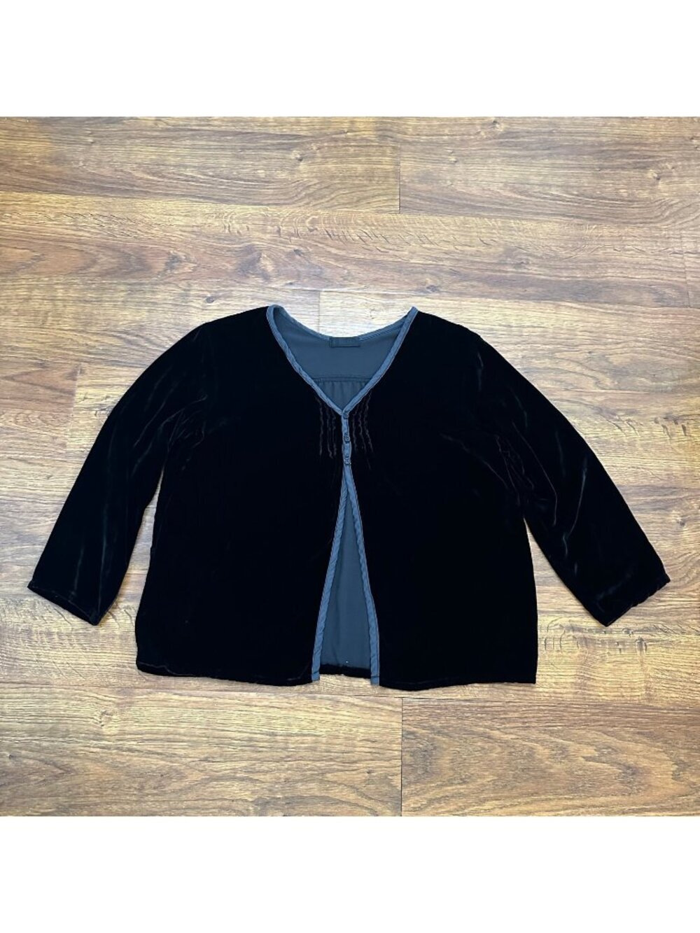 CP Shades velvet cardigan jacket M